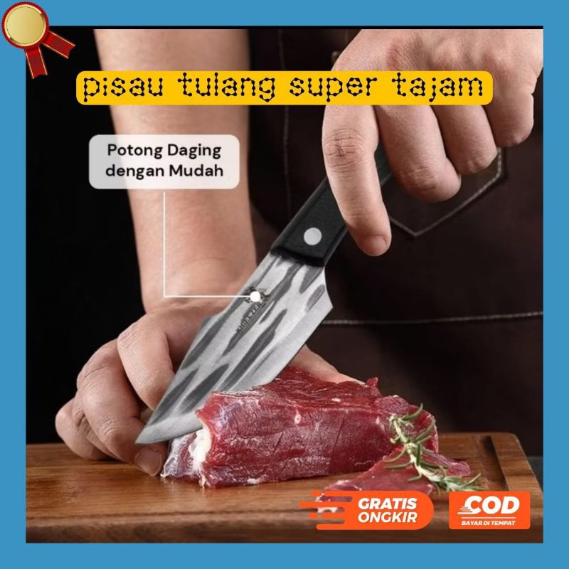 pisau daging premium , pisau tulang super tajam