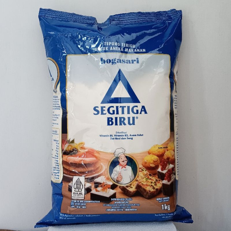 

Segitiga Biru Tepung Terigu Premium Kemasan 1kg
