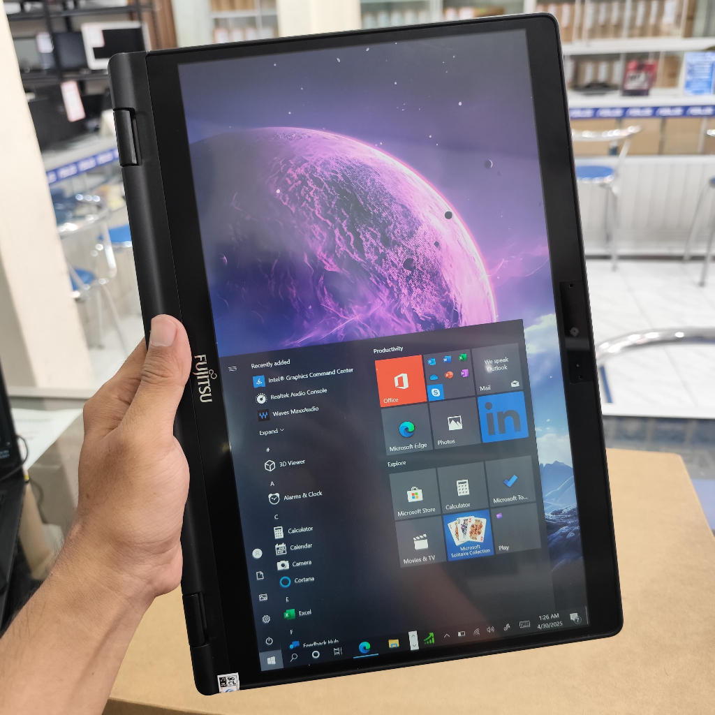 Fujitsu U939X i5 gen 8 RAM 8GB SSD 256GB IPS FHD Touchscreen Flip 360 Slim Mulus