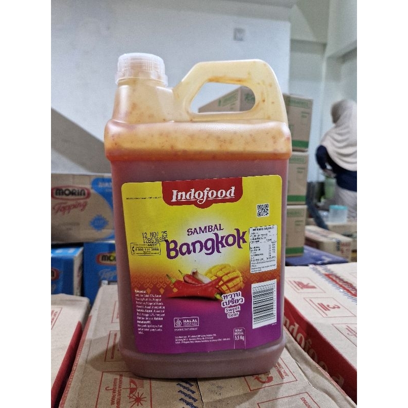 

Sambal Bangkok Indofood Dimsum Siomay Derigen 5.7kg READY Gojek