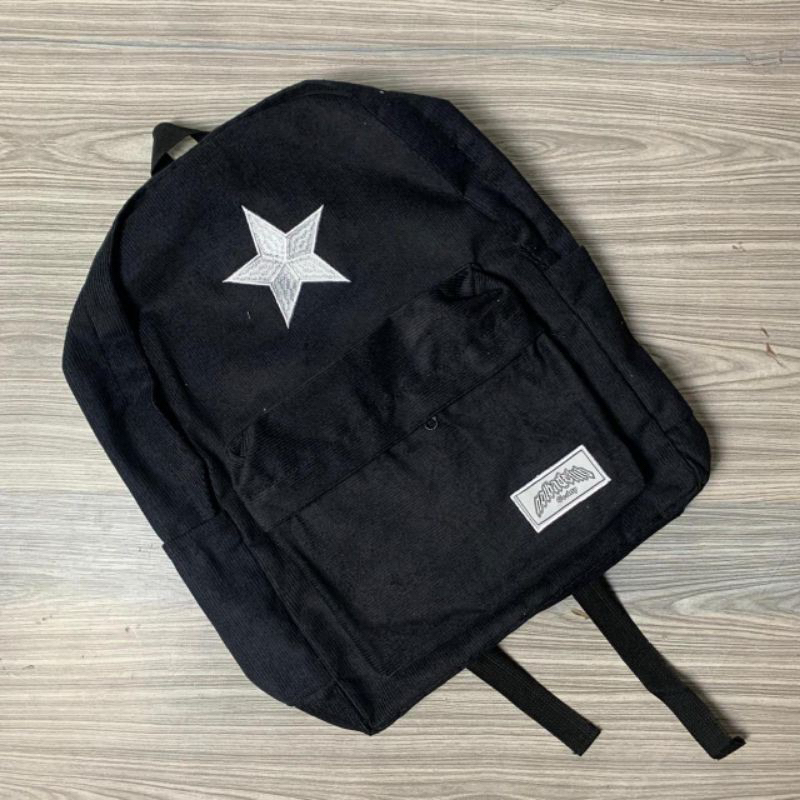 ransel backpack corduroy