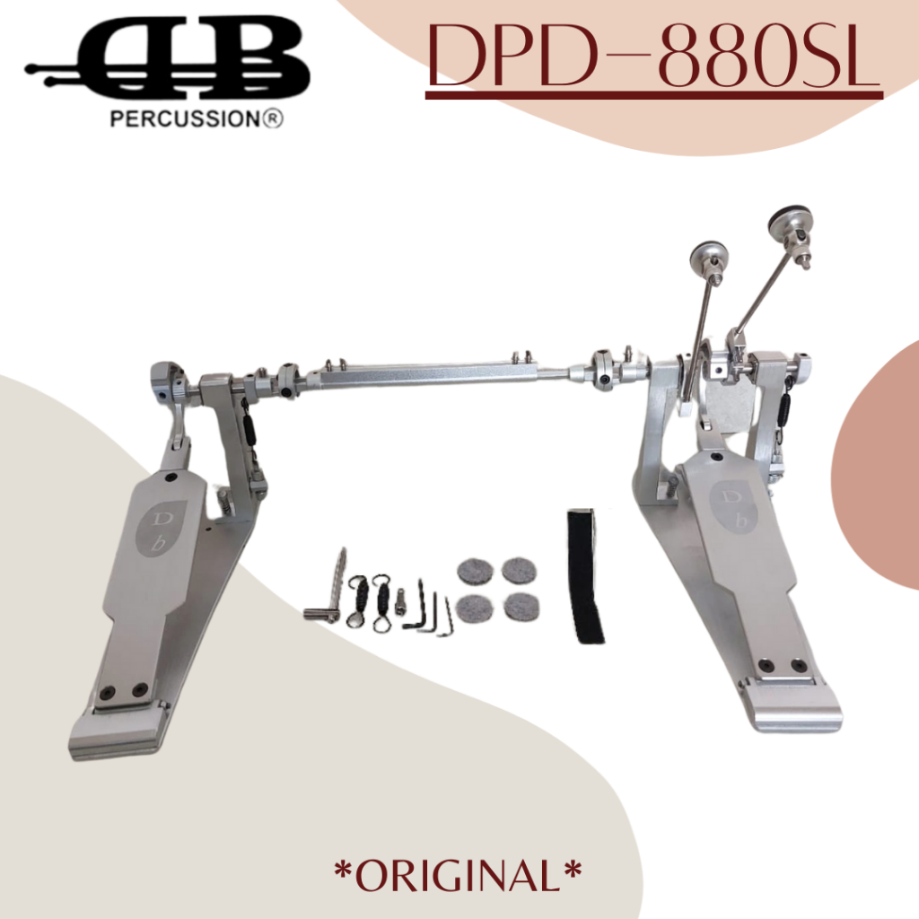 DB Percussion DPD-880SL Double Pedal Drum Alloy Direct Drive Pedal Drum DPD880SL