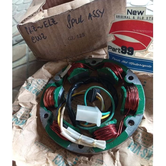 spul spull assy kumplit honda gl125 gl100 gl 100 125