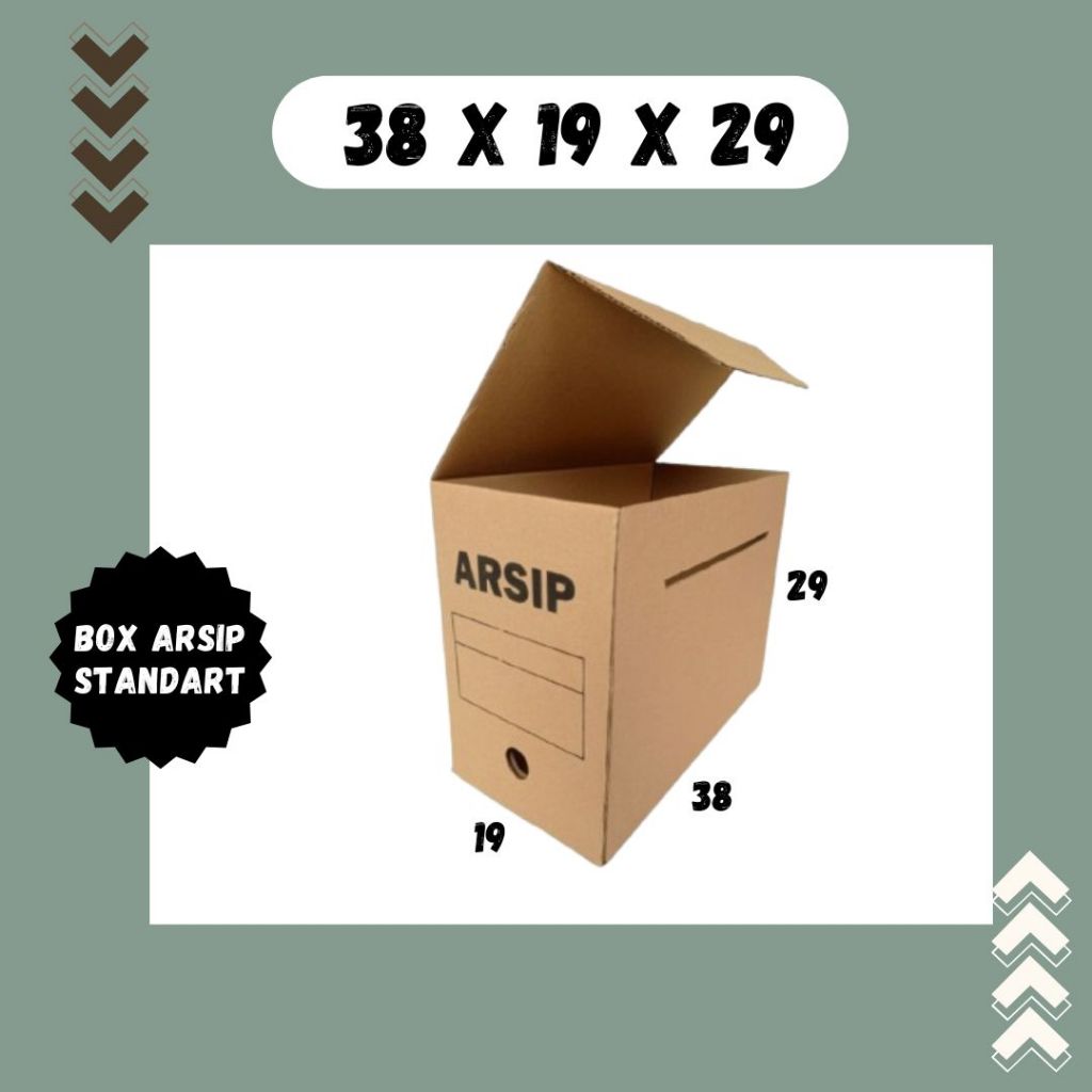 

Box Arsip Print Standart 38x19x29 Coklat Kardus Arsip Packing/polos/Arsip/File/filebox/arsipbox/ box Dokumen