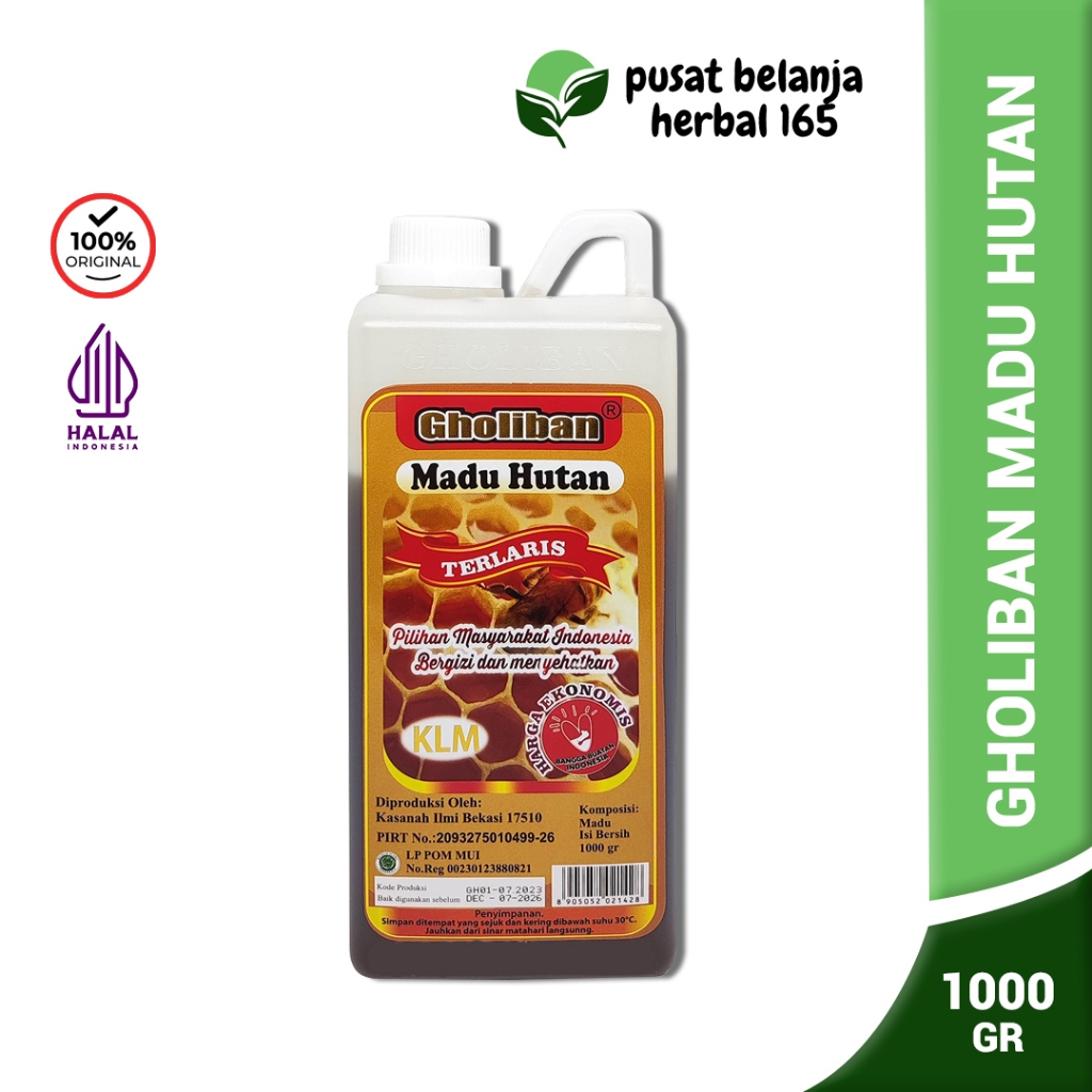 

Madu Gholiban 1 Kg - Madu Hutan KLM ORIGINAL