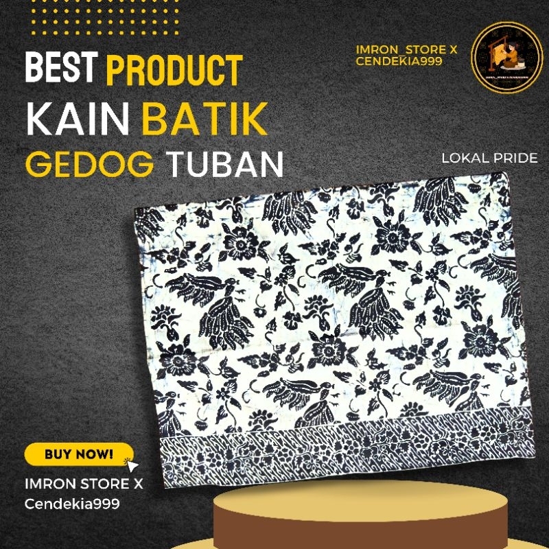 Batik Gedog Tuban, (Kain Batik Gedog Tuban)