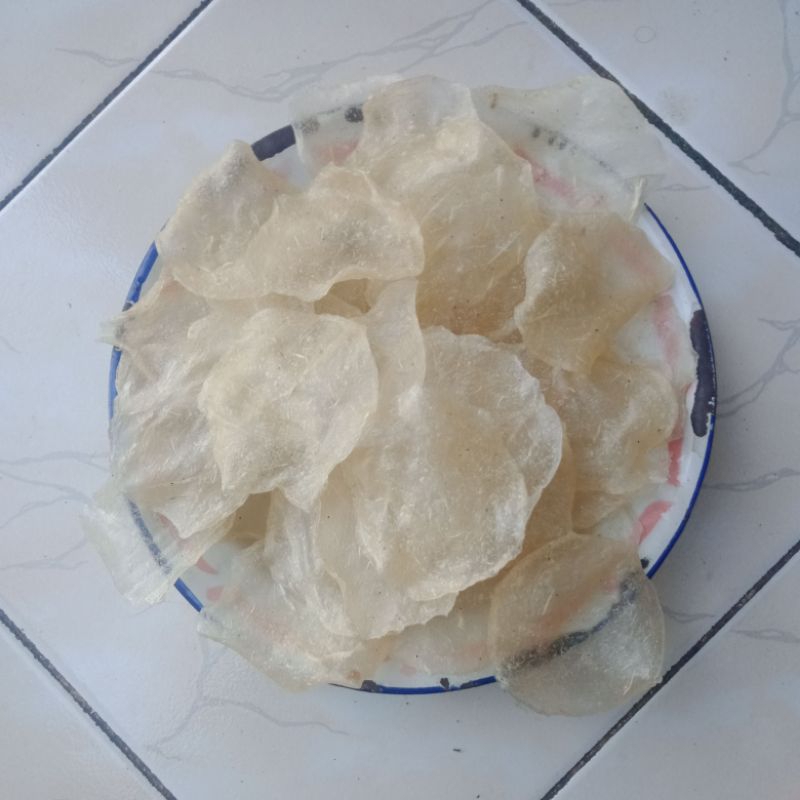 

opak sampeu mentah- berat 750 gram