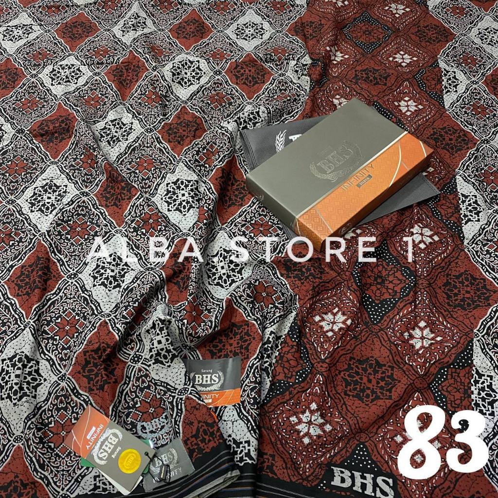 Sarung BHS Infinity Grade Silver 100% ORI BHS Infiniti Silver//Sarung BHS Infinity Batik Silver