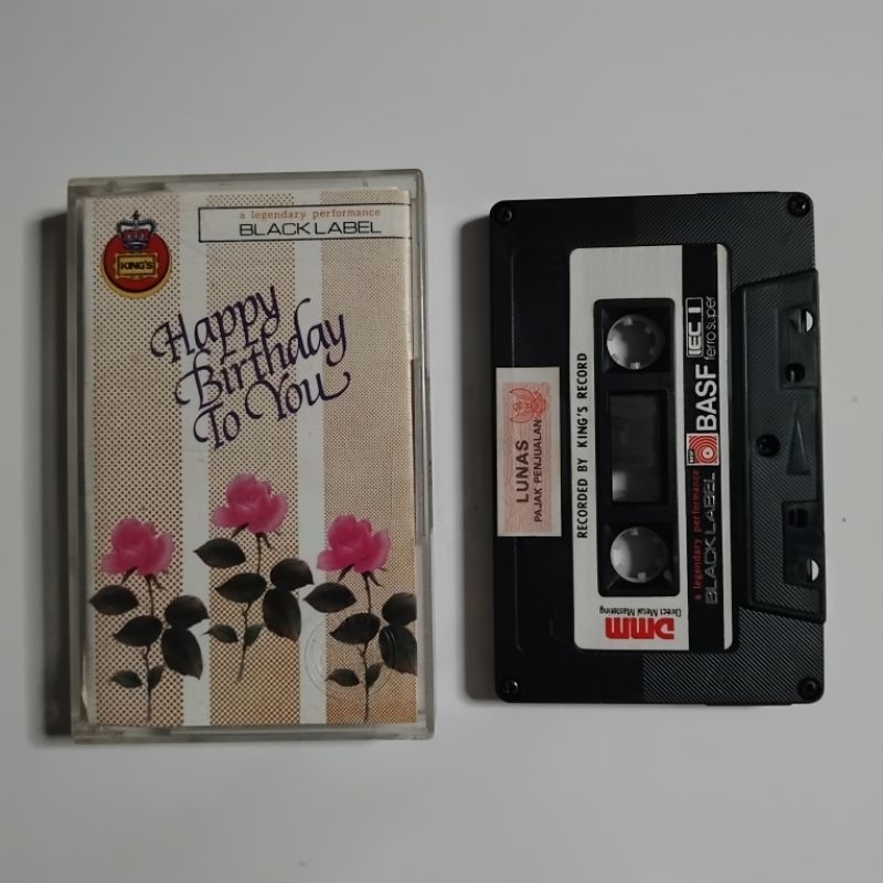 Kaset Pita Happy Birthday To You Stevie Wonder Beatles Inner Circle Victor Wood Niel Sedaka