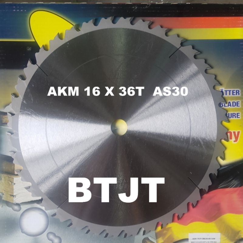 AKM PISAU GERGAJI CIRCULAR SAW BLADE 16"  X 36T GIGI AKM GERMANY