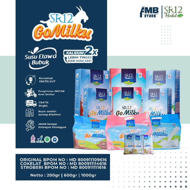 

SR12 GoMilku Susu Kambing