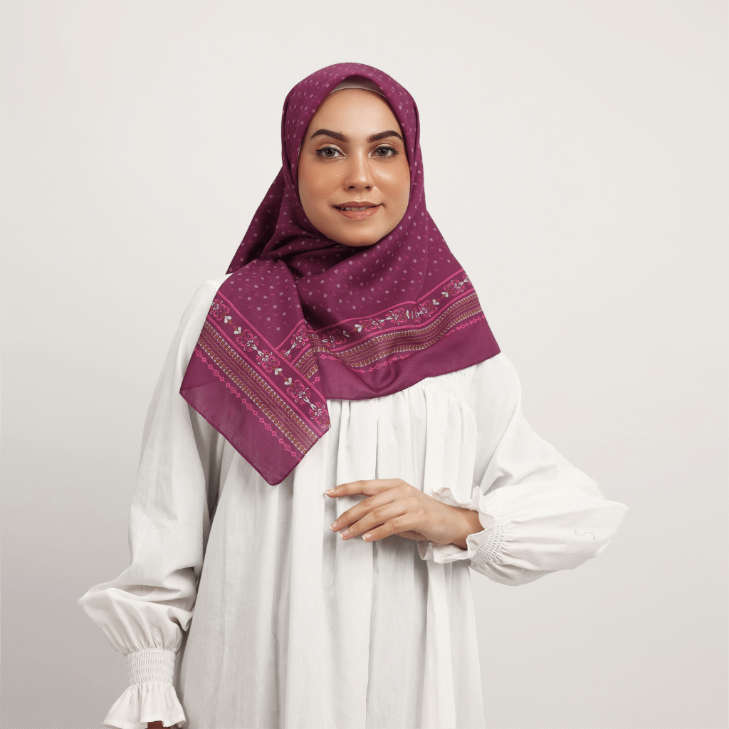 ELZATTA KERUDUNG SEGI EMPAT KAILA STENCILS GRANADA HIJAB TERBARU ELZATTA / ELZATTA HIJAB SEGI EMPAT 