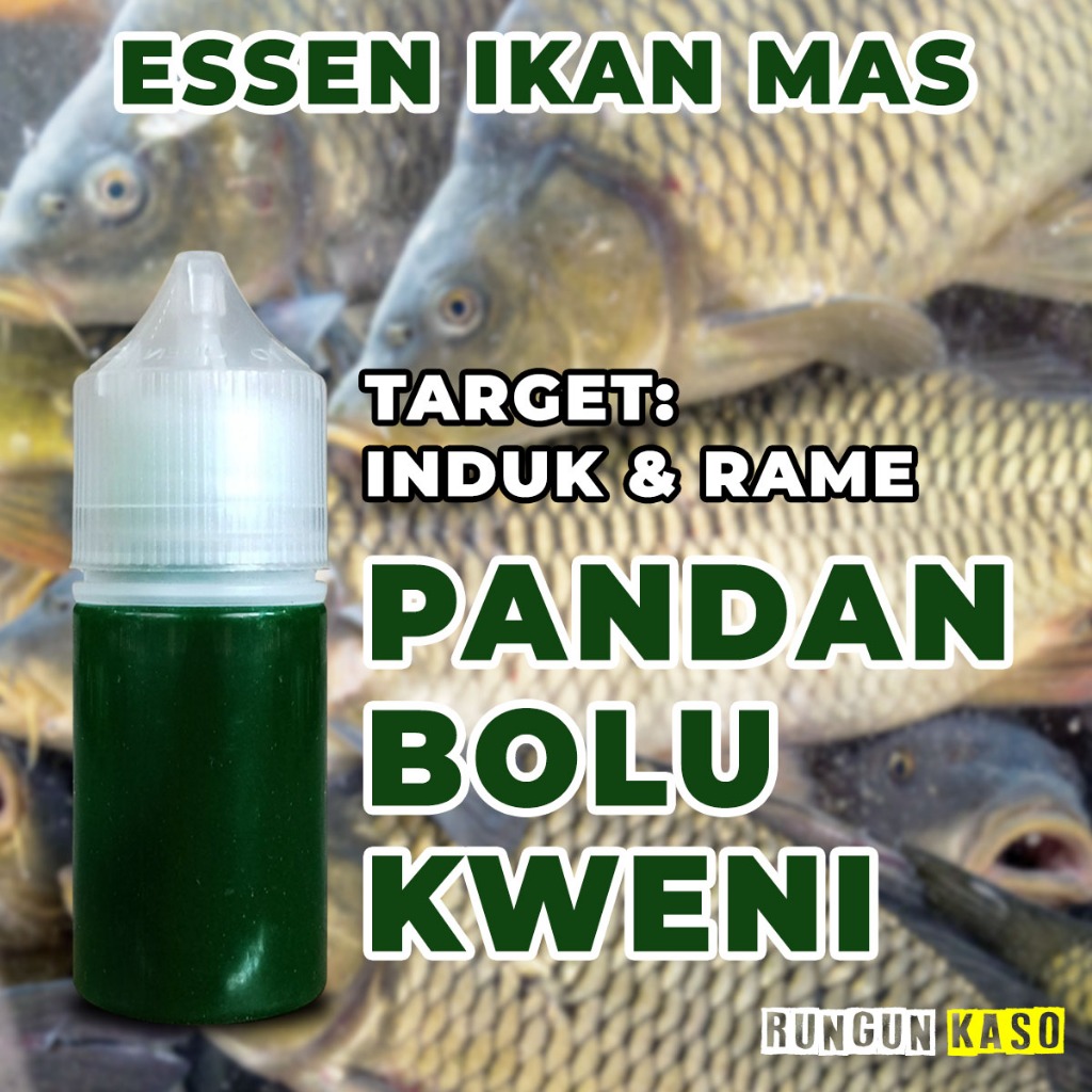 Essen Ikan Mas Babon Indukan Oplosan Pandan Bolu Kweni