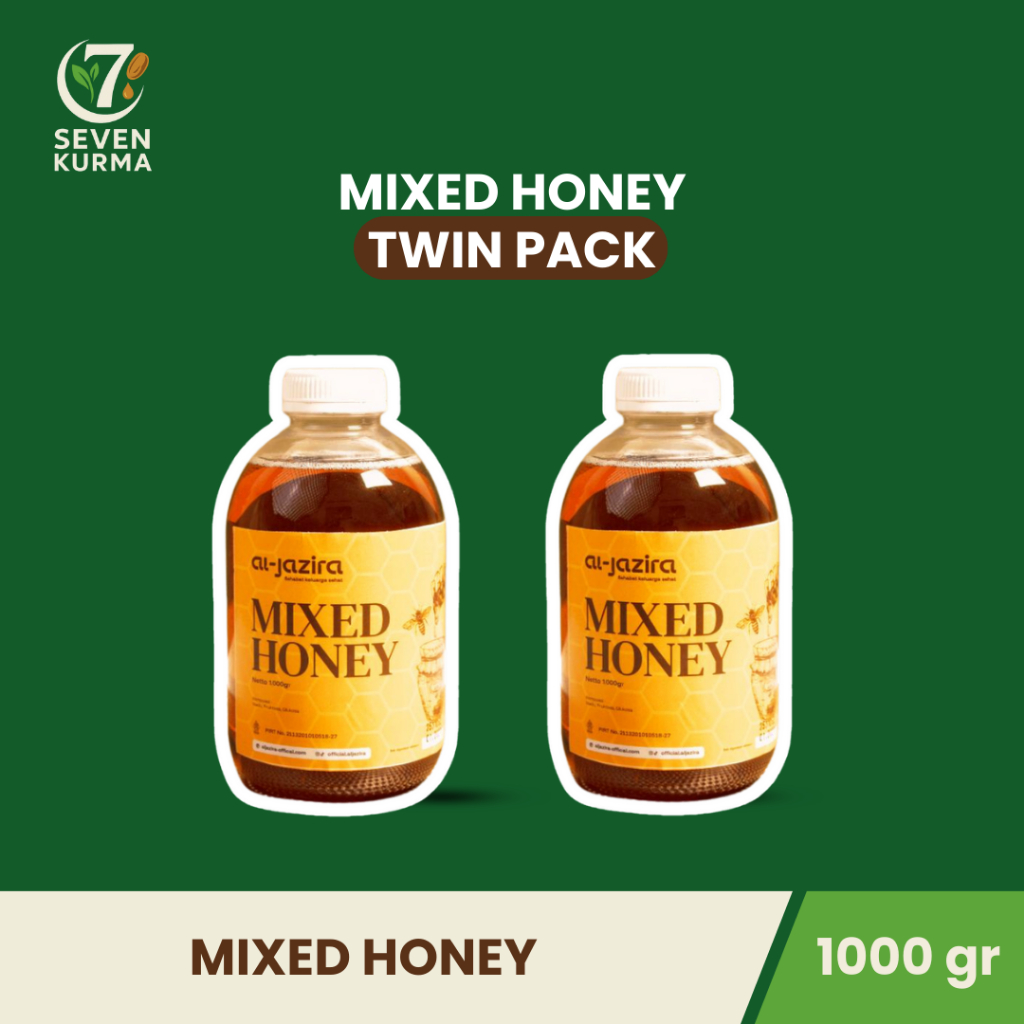 

SevenKurma Madu Mixed Honey 1kg Madu Multiflora 1kg