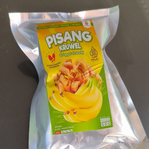 

Pisang Rambak/Pisang Kruwel realfood viral kemasan 90 gram kualitas premium