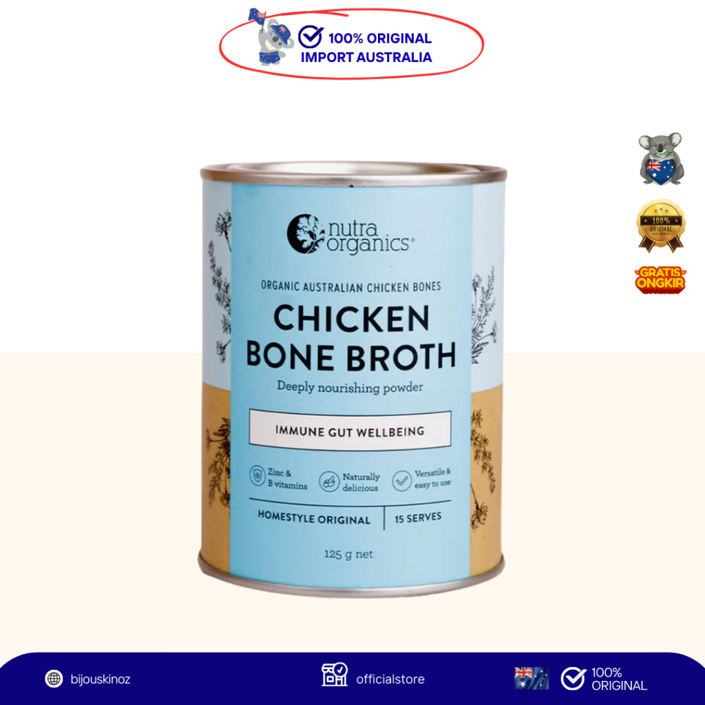 

[ 100% IMPORT AUSTRALIA ] NUTRA ORGANICS CHICKEN BONE BROTH HOME STYLE ORGINAL