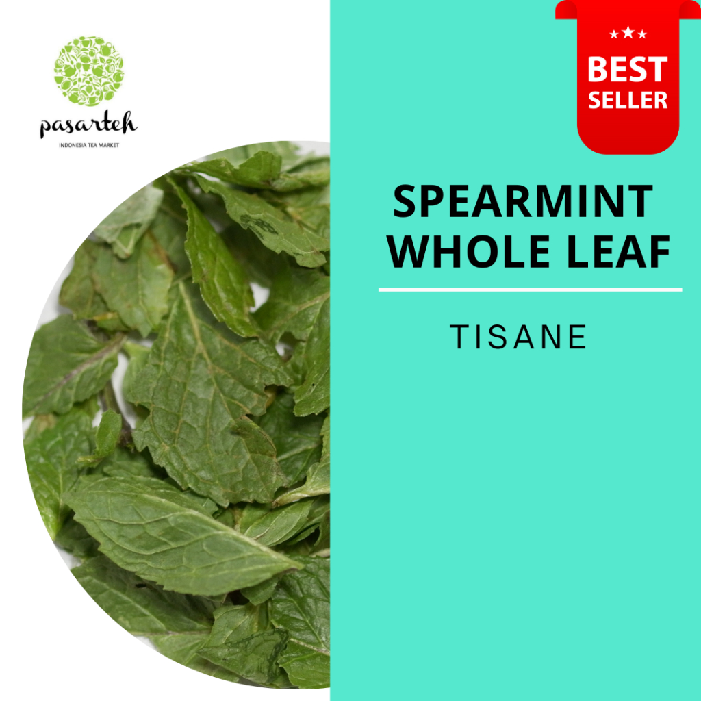 

[ pasarteh ] Spearmint Whole Leaf | Daun Mint | Tisane I Peppermint I Teh Mint I Herbal Tea
