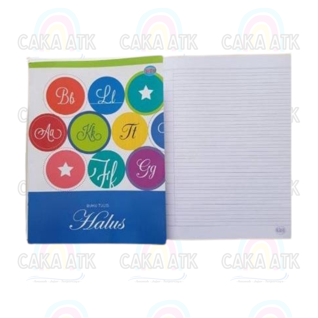 

Buku Tulis HALUS SIDU Sinar Dunia 38 Lembar / Fine Lined Notebook / Buku Garis 3/ Buku Tulis Sambung