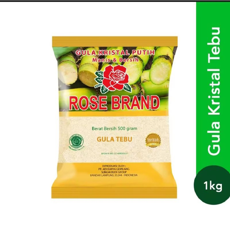 

Rose Brand - Gula Kristal Kuning 1KG