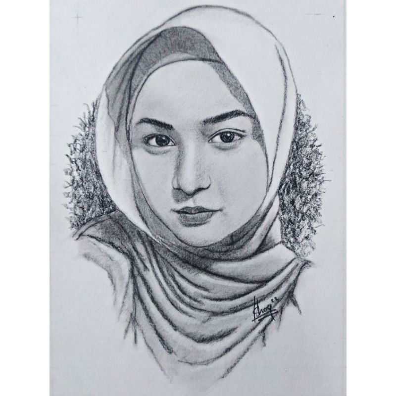 

JASA LUKIS WAJAH CUSTOM (SIMPLE) (CHARCHOAL)