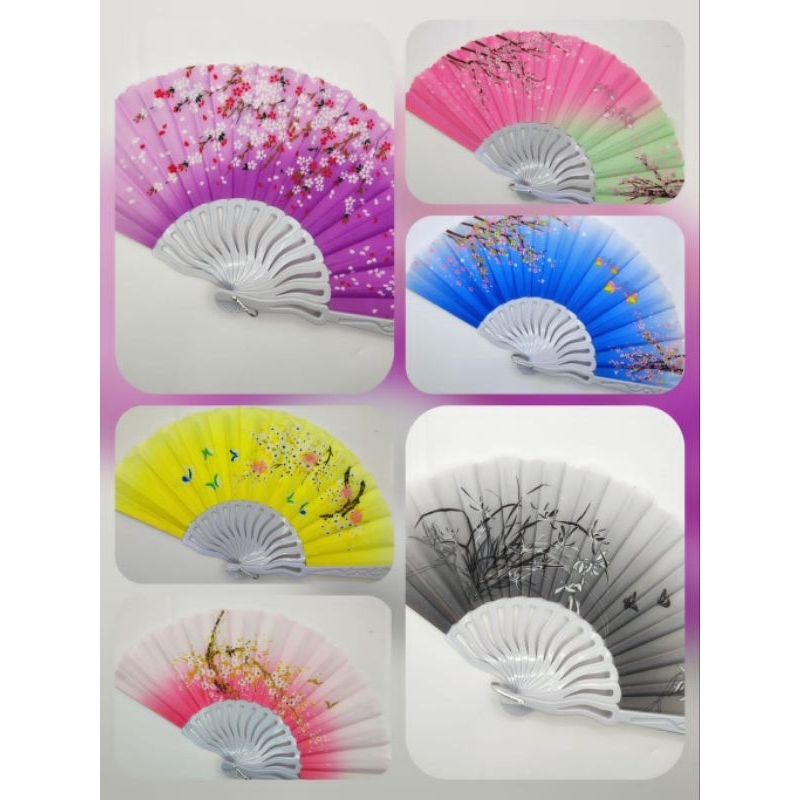 ( RANDOM ) KIPAS TANGAN LIPAT / KIPAS TANGAN BUNGA / KIPAS TANGAN JEPANG / KIPAS TANGAN SOUVENIR
