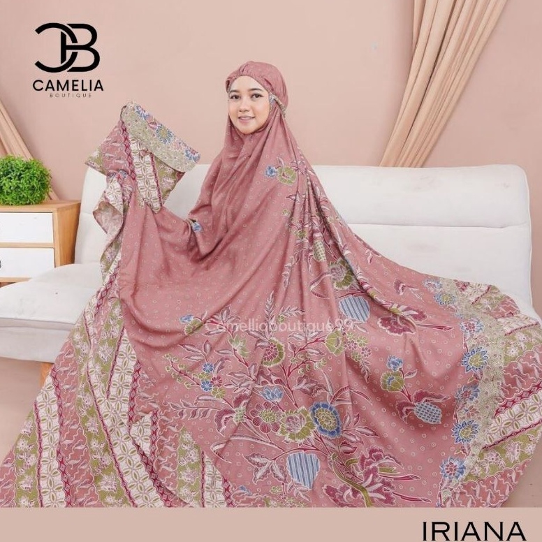 55HARGA TERMURAAH mukena IRIANA dewasa batik jumbo TERMURAH rayon berkualitas ecer grosir