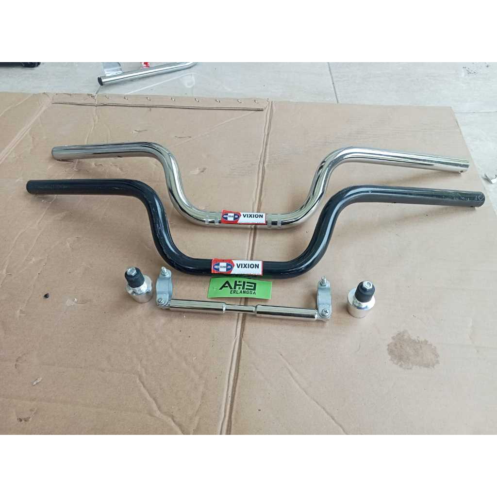 Stang setir Stang stir stang setir stir Vixion old lama SET JALU PALANG MERK SHJ