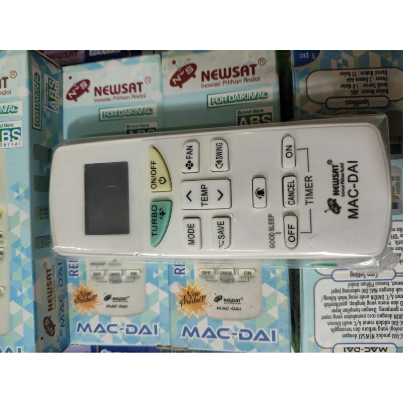 Remot AC daikin