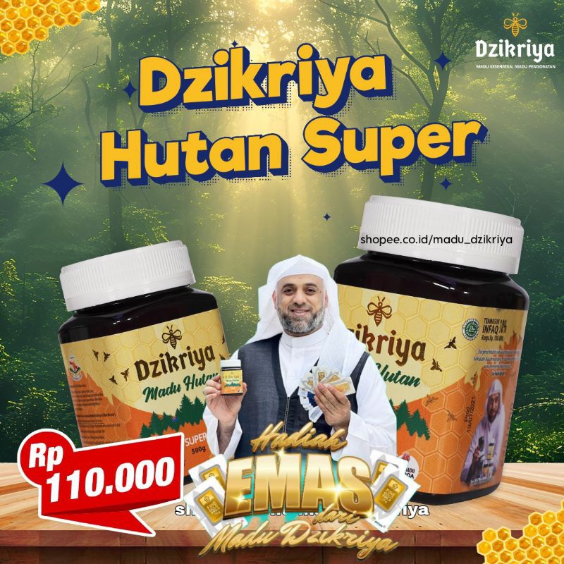 

Dzikriya 100% Asli/Ori bisa COD Madu dzikriya hutan super original bisa cod