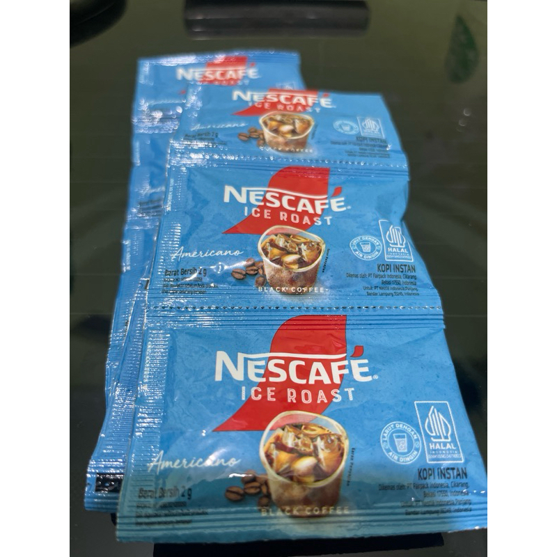 

Nescafe Ice Roast Americano Perenceng Isi 10 Pcs