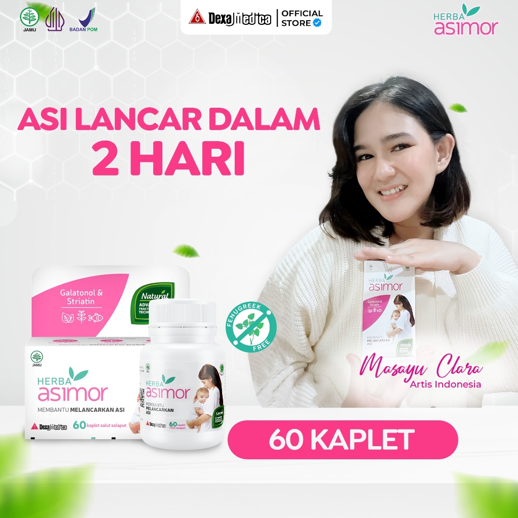 1 Box Asi Booster HERBA Asimor 60 Kaplet