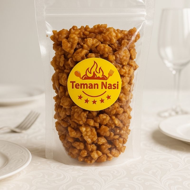 

Tempe Kering Lauk Makan Teman Nasi Sehat Murah Bergizi 150gram