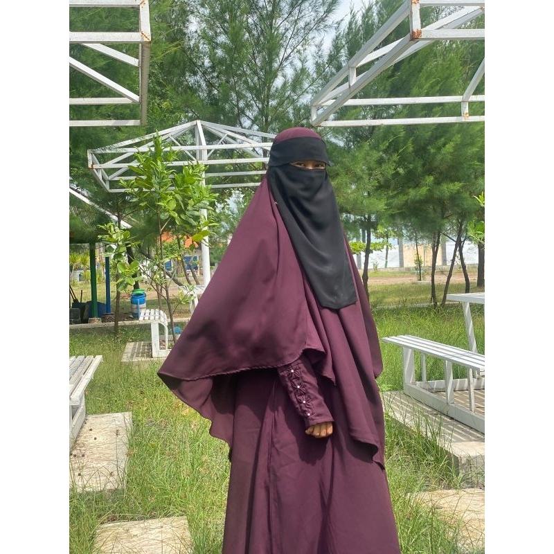 GAMIS SET MUTIARA // gamis syar i // abaya set syar i// dress PO