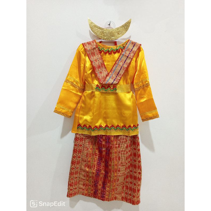 Baju Adat NTT Anak TK SD Perempuan Cewek / Pakaian Adat NTT