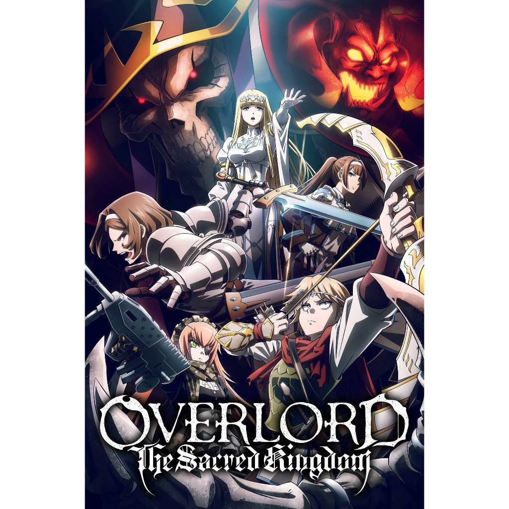 dvd kaset OVERLORD: The Sacred Kingdom (2024)
