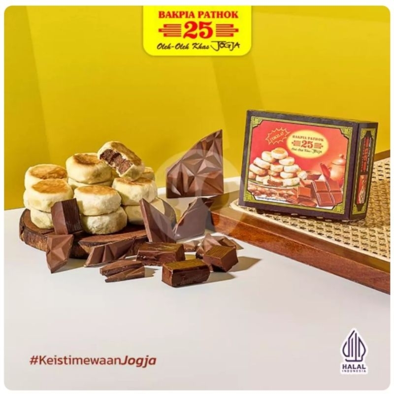 Bakpia Pathok 25 Original Coklat isi 15