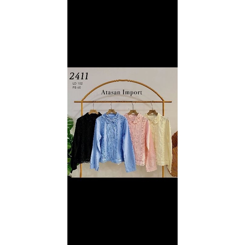 Blus katun import