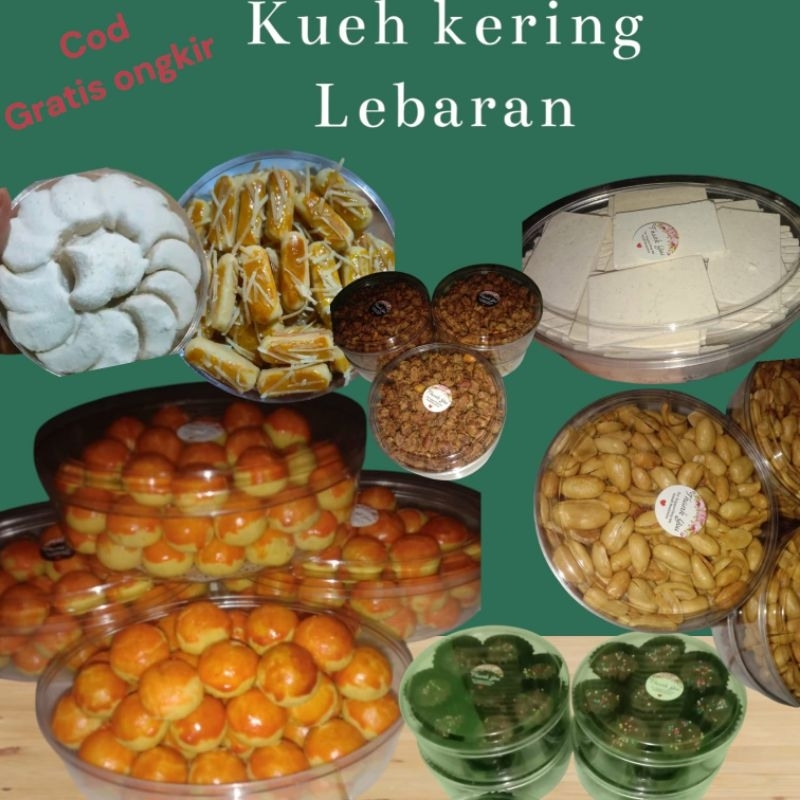

PROMO ANEKA KUE KERING NASTAR PUTRI SALJU DLL BIKIN NAGIH KUE LEBARAN