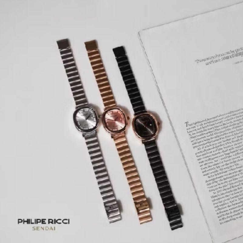 Philipe Ricci Jam Tangan Fashion Wanita 6346
