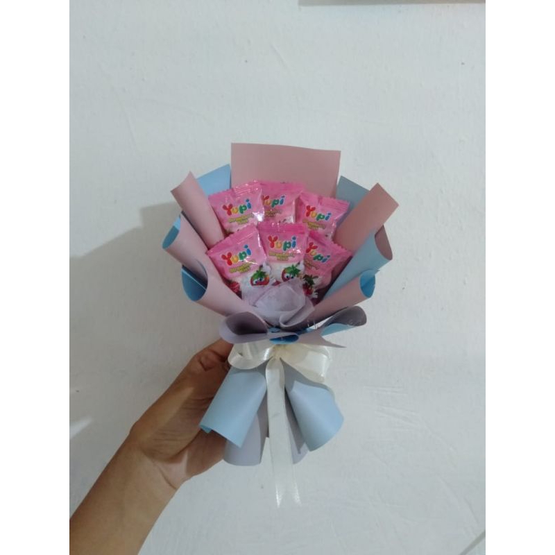 

buket permen yupi