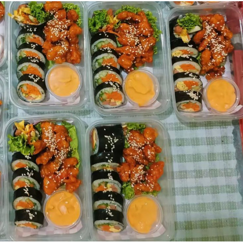 

kimbap chicken pop