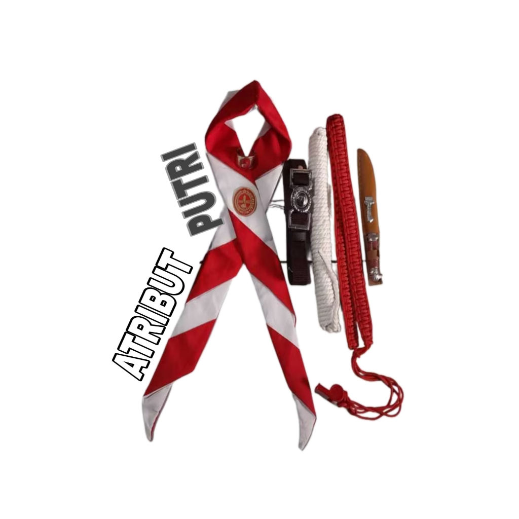 Murah  Setelan Seragam Pramuka Sd Panjang Anak Perempuan Kelas 1-6 Sd Free Atribut Pramuka & Topi