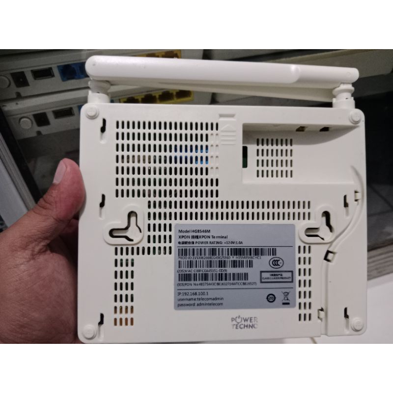 Modem ONT Huawei HG8546M Xpon Mulus Seperti baru