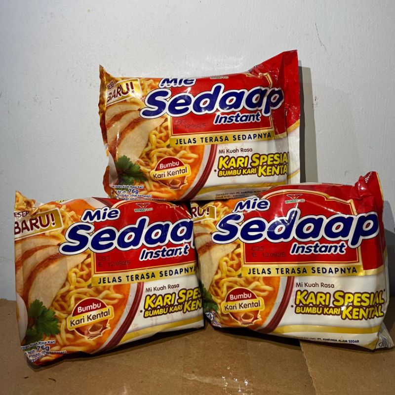 

Mie sedaap kari spesial