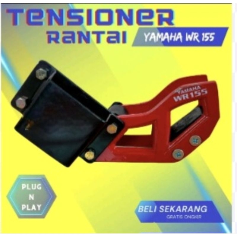 Tensioner Rantai WR155 Plus Breket Stabilizer Aksesoris Yamaha WR 155
