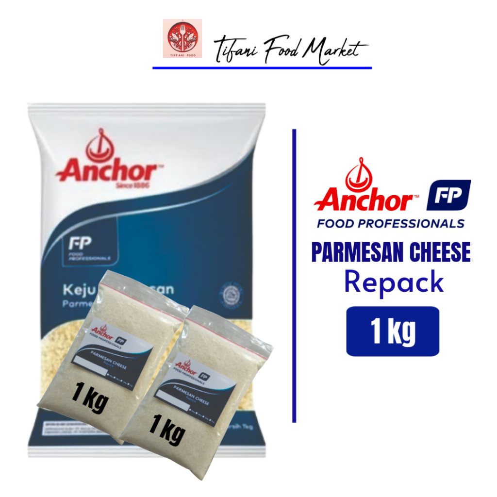 

Keju Parmesan Grated Anchor 1 kg Cheese Premium
