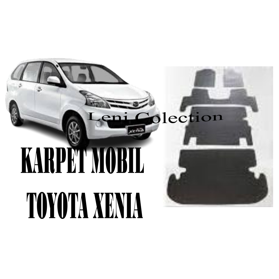 Karpet karet matras mobil Xenia 2012 2013 2014 Karpet Karet matras Xenia 2014 Karpet All New Xenia K