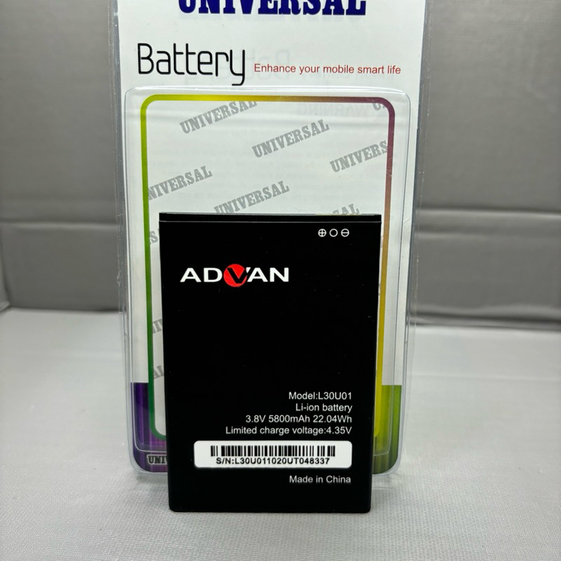 Baterai /Batu Batre Advan Nasa Plus Nasa+ L30U01 / L30B01 5.5 inch Original batu batre ADVAN NASA+ O