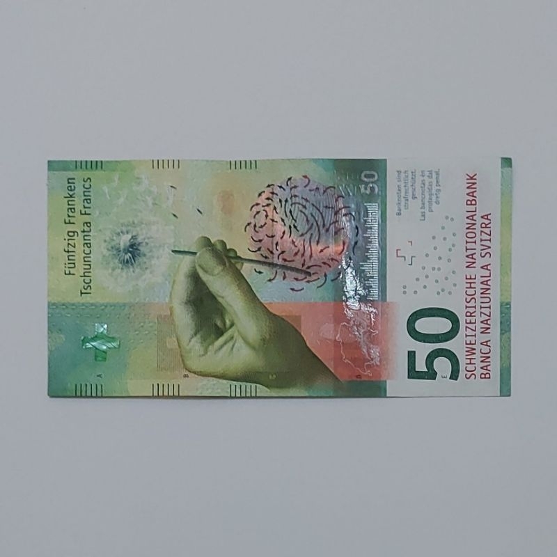 Uang Asing Swiss Franc Pecahan 50 Franc