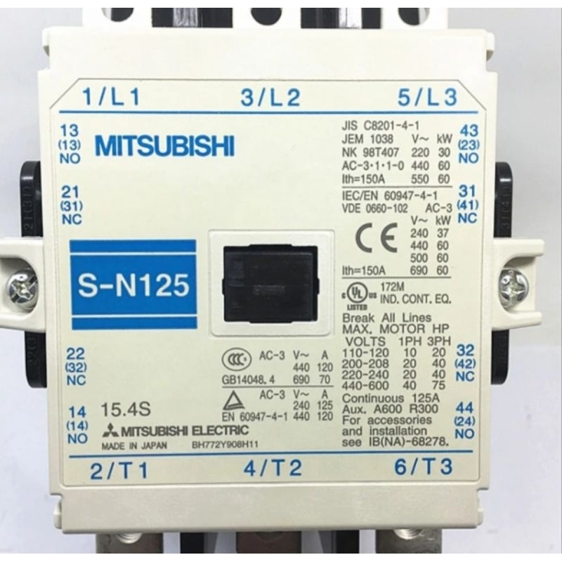 Kontaktor/Contactor Mitsubishi SN-125 Ori